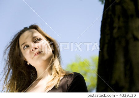 Girl Enjoying The Sun Girl Enjoying The Sun 4329120