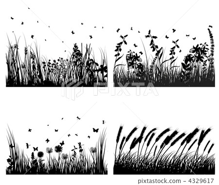 meadow silhouettes 4329617