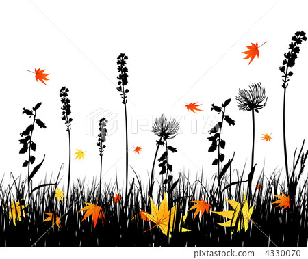autumn meadow silhouettes 4330070