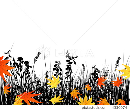 autumn meadow silhouettes 4330074