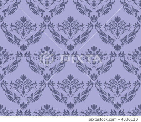 seamless damask pattern seamless damask pattern 4330120