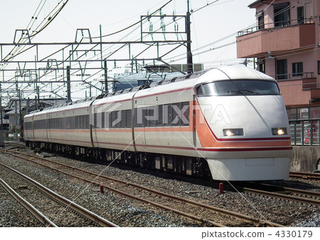 Limited Express Spacia Kimugawa No. 3 Kuki Station 4330179