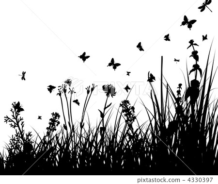 meadow silhouettes 4330397