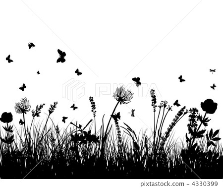 meadow silhouettes 4330399