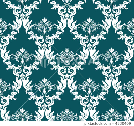 seamless damask pattern seamless damask pattern 4330409