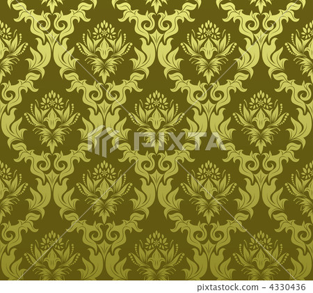 seamless damask pattern seamless damask pattern 4330436