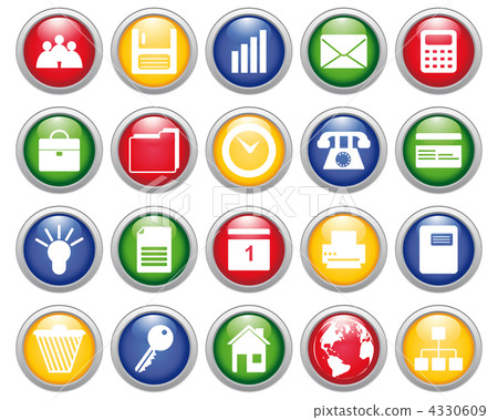 business and office icon set business and office icon set 4330609