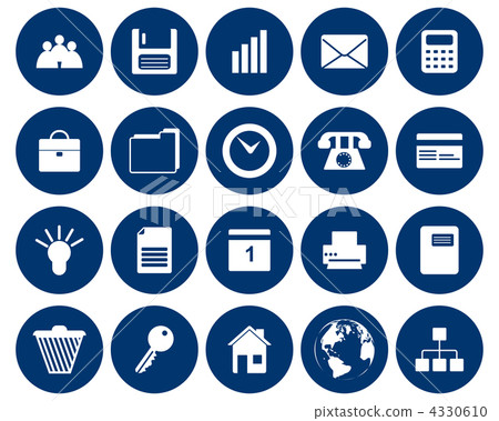 business and office icon set business and office icon set 4330610