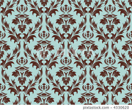 seamless damask pattern seamless damask pattern 4330620
