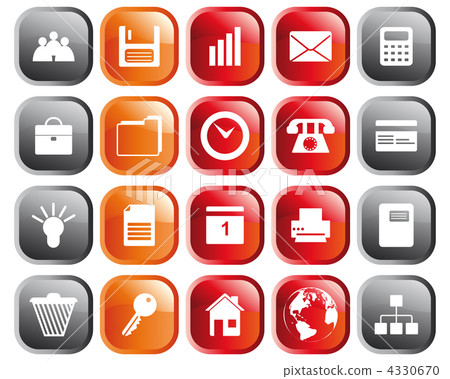 business and office icon set business and office icon set 4330670