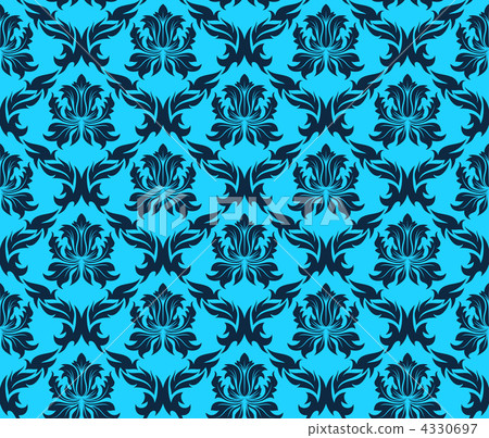 seamless damask pattern seamless damask pattern 4330697