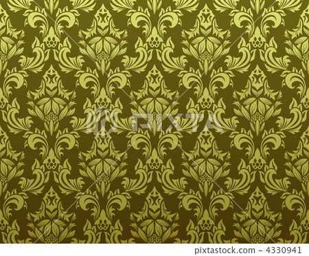 seamless damask pattern 4330941