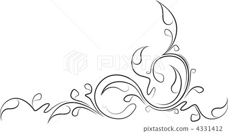 Decorative corner. Decorative corner. 4331412