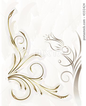 Floral decor in water-colours Floral decor in water-colours 4331424