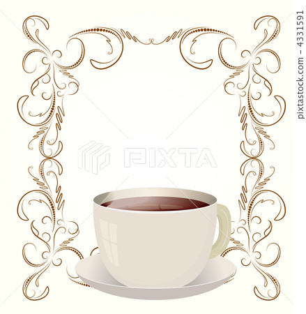 Coffee or Tea cup graphic Coffee or Tea cup graphic 4331591