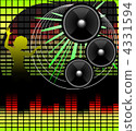 Musical background. 4331594