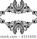 Elegant texts frames. 4331600