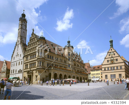 Market Square in Rothenburg 4332394