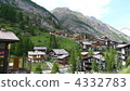 Streets of Zermatt in Switzerland 4332783