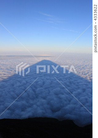 富士山的影子 4333622
