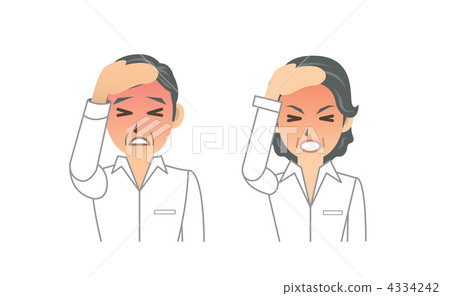 Shirt Elderly people Fever with fever 4334242