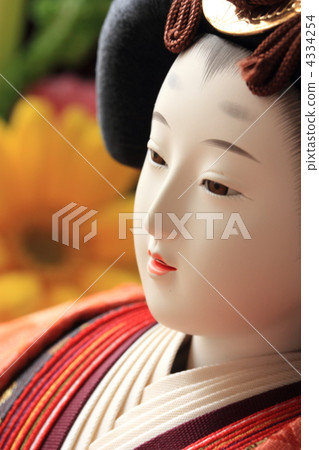 doll display, hina doll, set of dolls on display 4334254