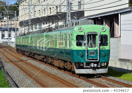Keihan Train 2621 Uji Line Momoyama South Exit Prototype Cooler Vehicle 4334617