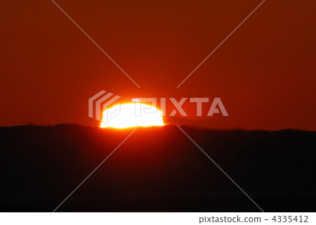 在釧路濕地看到的“廣場太陽” 4335412