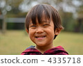 Smile of a 3 year old child 4335718