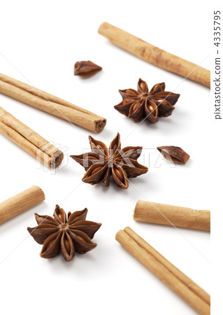 Staranis and cinnamon stick 4335795