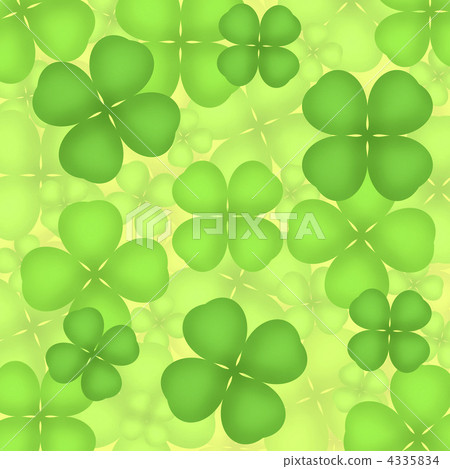 三葉草背景 三葉草背景 4335834