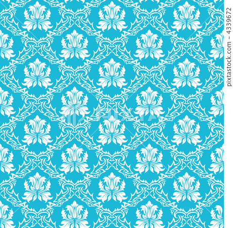 seamless damask pattern 4339672