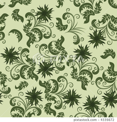 seamless floral pattern 4339872