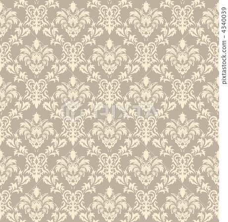 seamless damask pattern seamless damask pattern 4340039