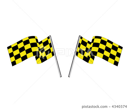 checked flags checked flags 4340374