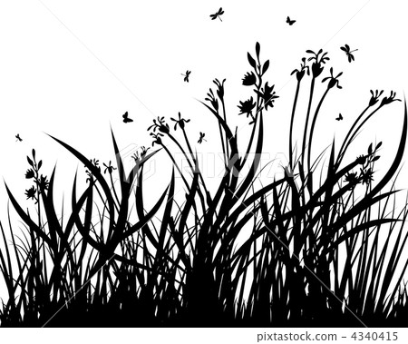 meadow silhouettes meadow silhouettes 4340415