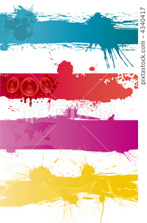 grunge vector backgrounds set grunge vector backgrounds set 4340417