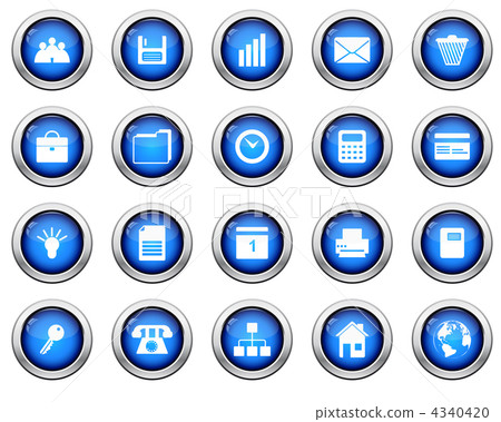business and office icon set business and office icon set 4340420