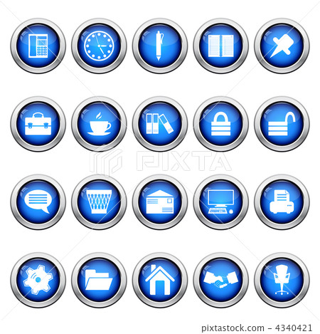 business and office icon set business and office icon set 4340421