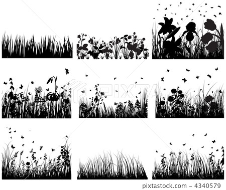 meadow silhouettes 4340579