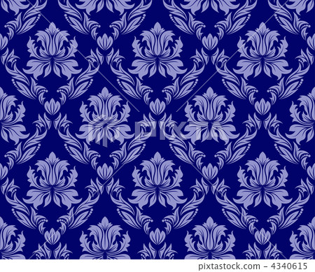 seamless damask pattern seamless damask pattern 4340615