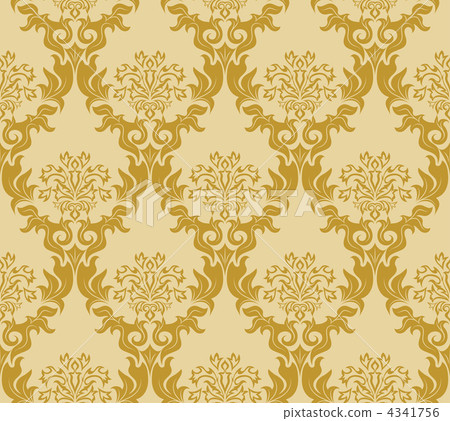 seamless damask pattern seamless damask pattern 4341756