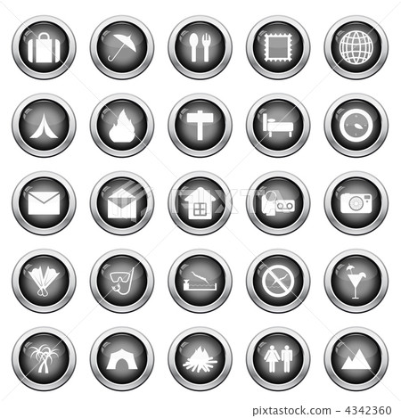 travel icons set travel icons set 4342360
