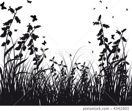 meadow silhouettes meadow silhouettes 4342803