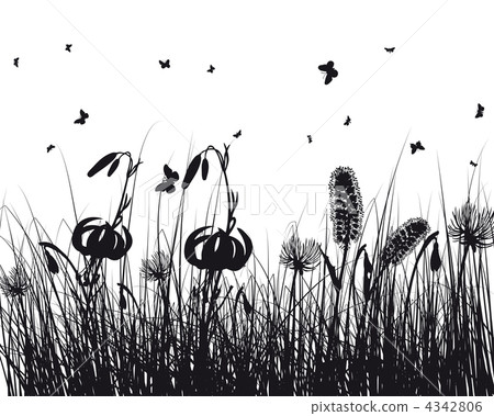 meadow silhouettes meadow silhouettes 4342806