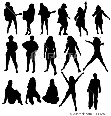 women silhouettes 4342809