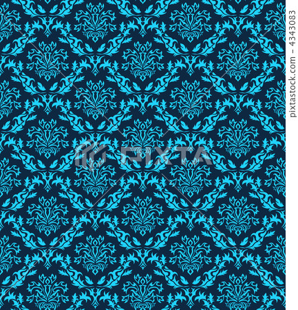 seamless damask pattern seamless damask pattern 4343083