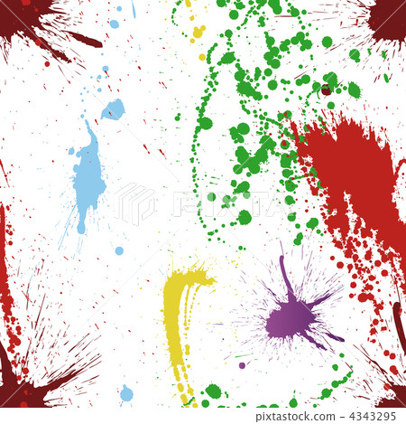 grunge seamless pattern - Stock Illustration [4343295] - PIXTA