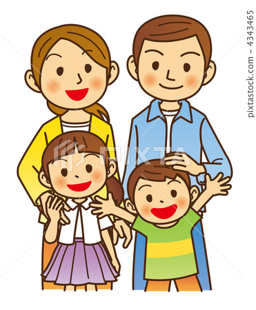 family of 4, four person family, person 4343465