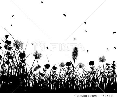 meadow silhouettes meadow silhouettes 4343740
